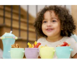 Abacus Sippy Vaso con Pajita Blue