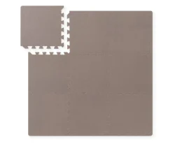 Alfombra de Juegos Puzzle de Espuma Alva Chocolate