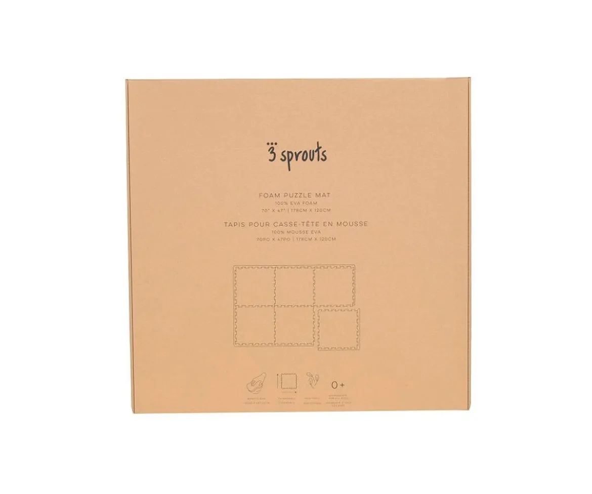 Alfombra de Juegos Puzzle Gris