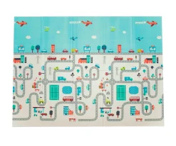 Alfombra de Juegos Reversible Town Jungle