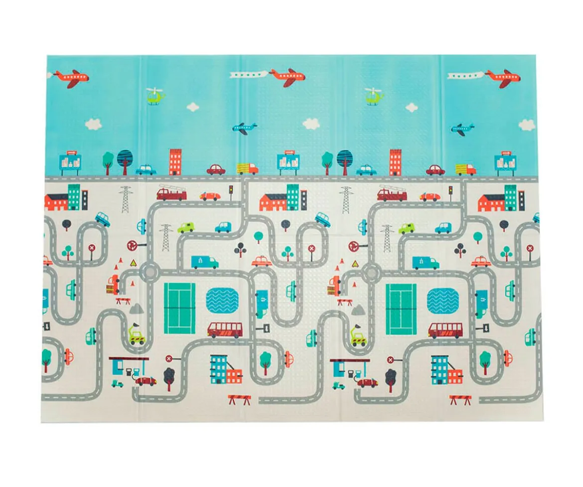 Alfombra de Juegos Reversible Town Jungle