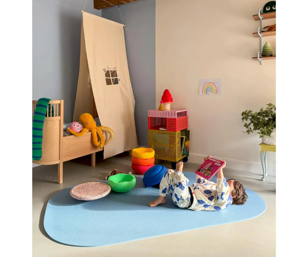 Alfombra de Juegos Stapelstein Mat Light Blue