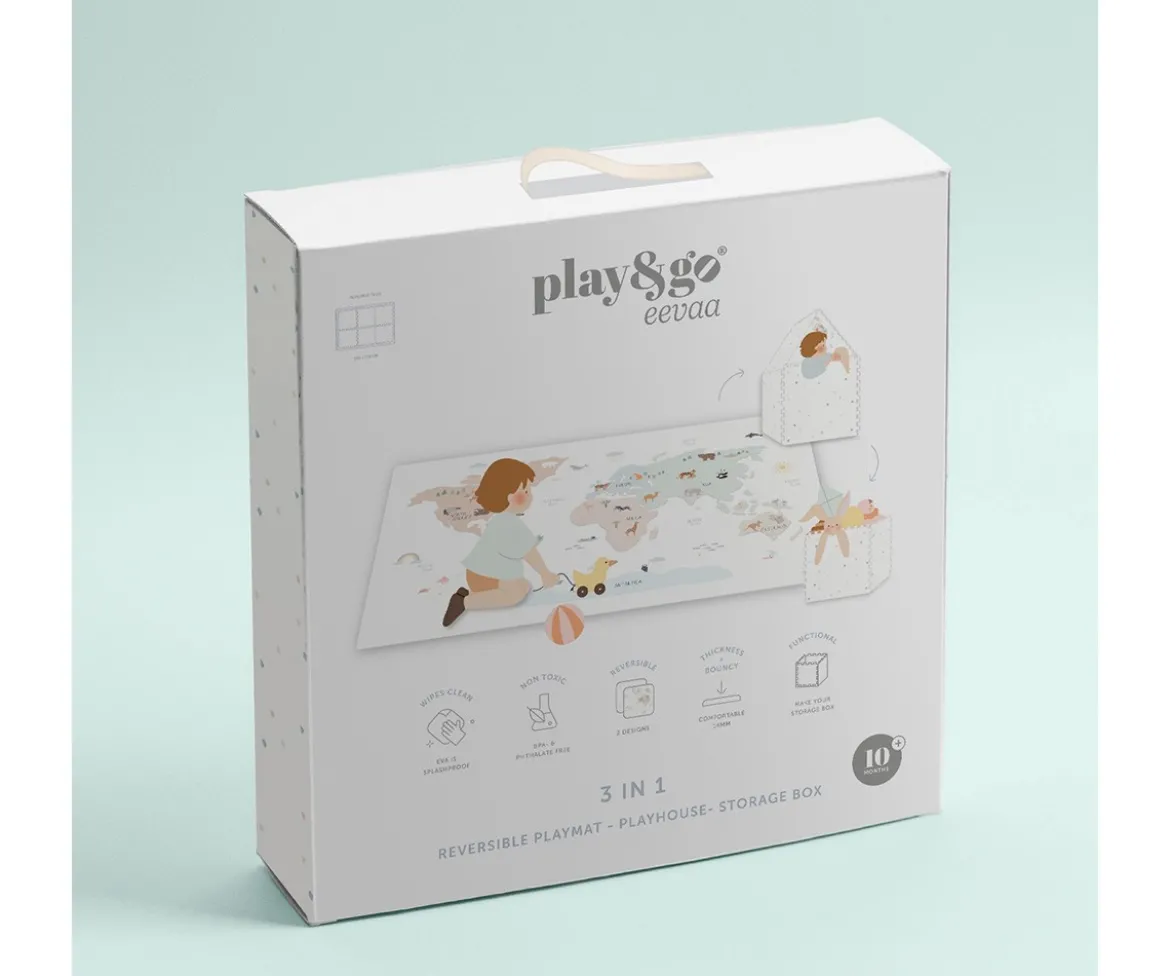 Alfombra de Juegos Tiloo Puzzle Worldmap