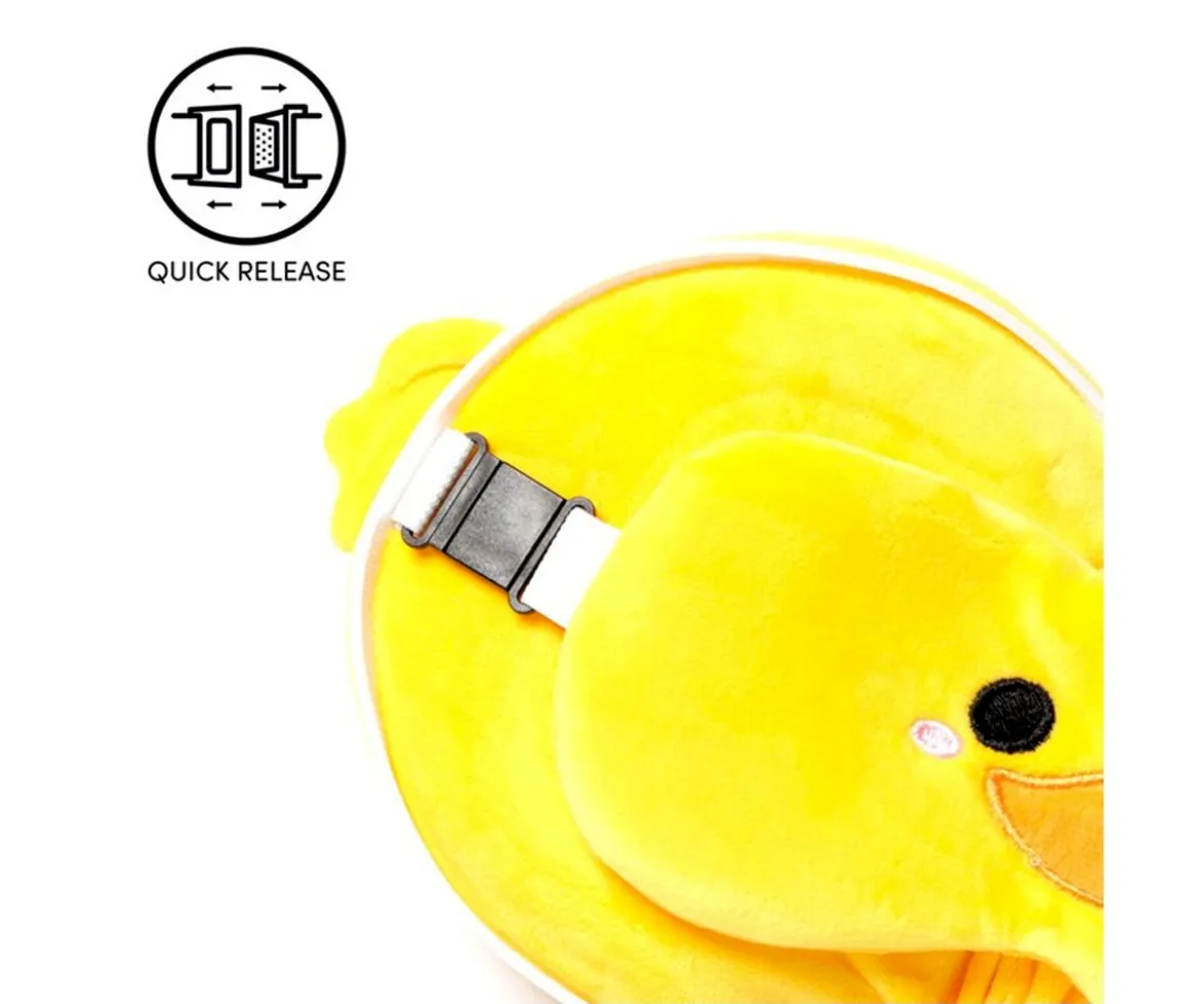 Almohada de Viaje con Antifaz Relaxeazzz Pato Adoramals