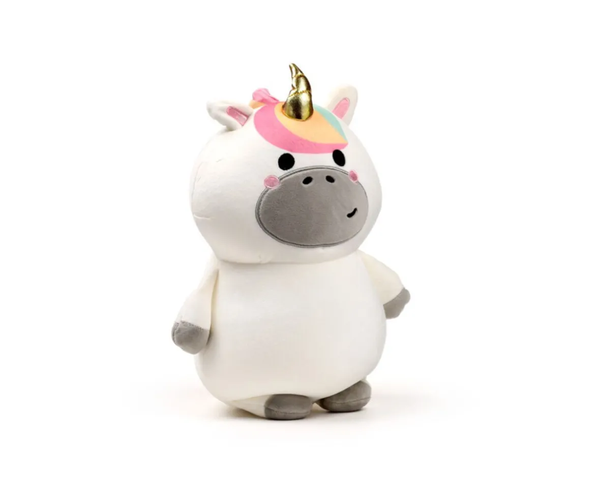 Almohada de Viaje y Peluche 2 en 1 Swapseazzz Unicornio Adoracorns