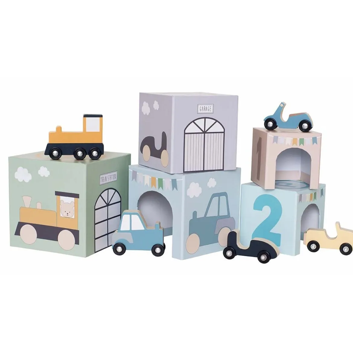Apilable Coches 1-5