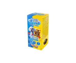 Arena Sensorial Fluffy Azul Amarillo