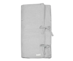 Arrullo/Manta Little Bloom Vichy Gris