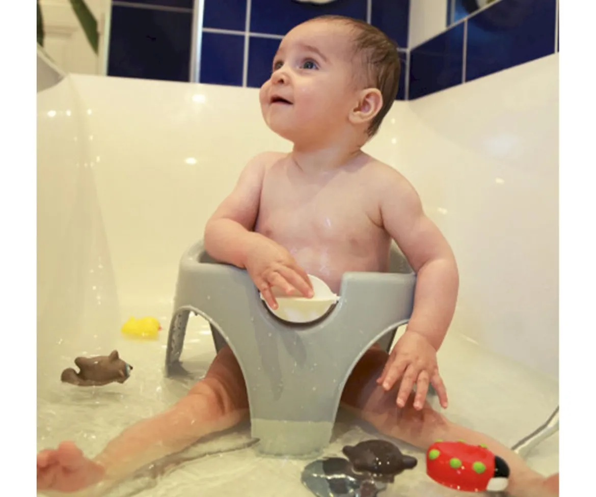 Asiento Baño Aquafun Gris
