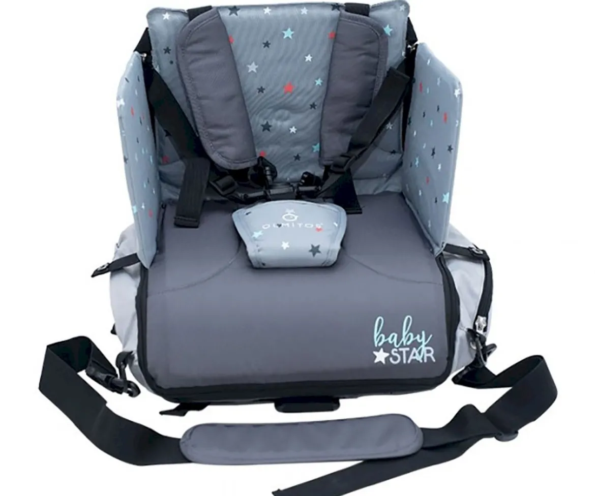 Asiento Elevador con Cambiador Baby Star