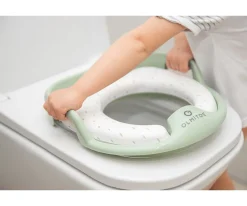 Asiento Reductor WC Acolchado con Asas Dots