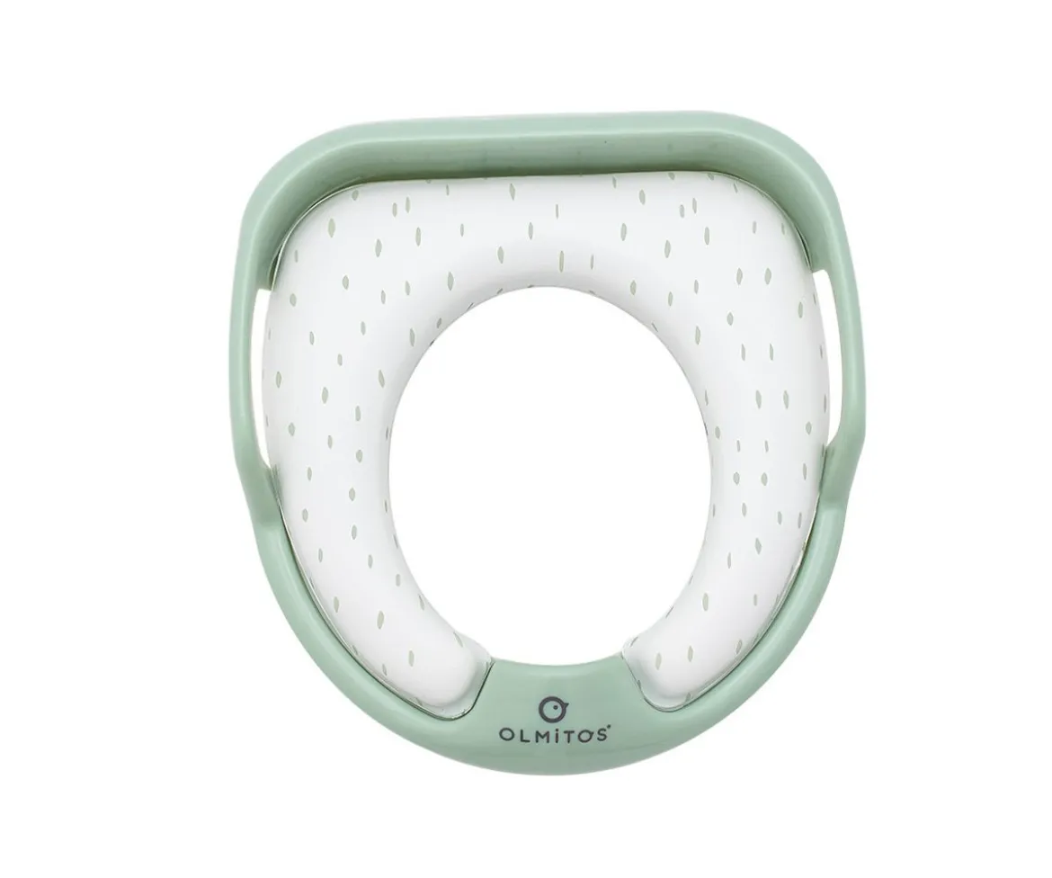 Asiento Reductor WC Acolchado con Asas Dots