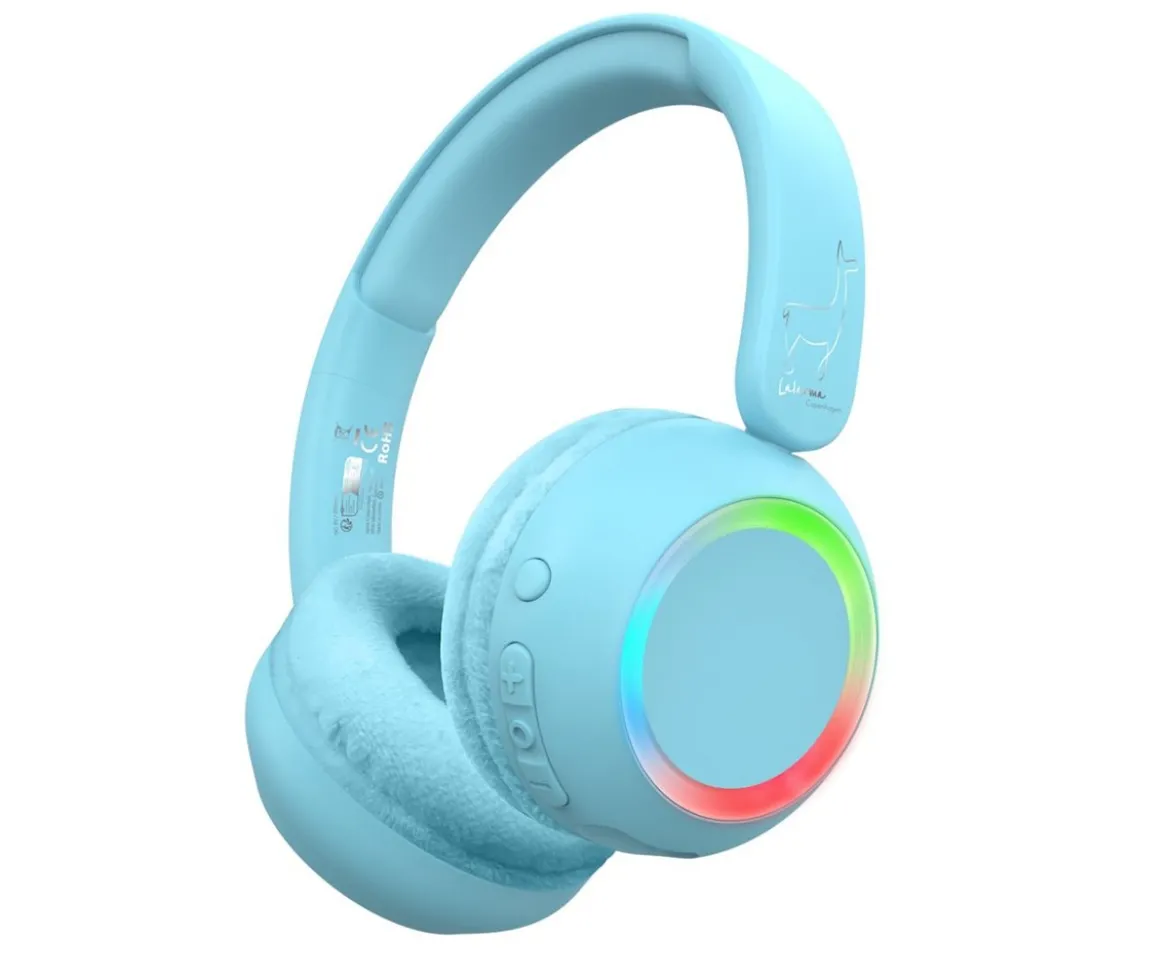 Auriculares con Luz Ambiental Azul