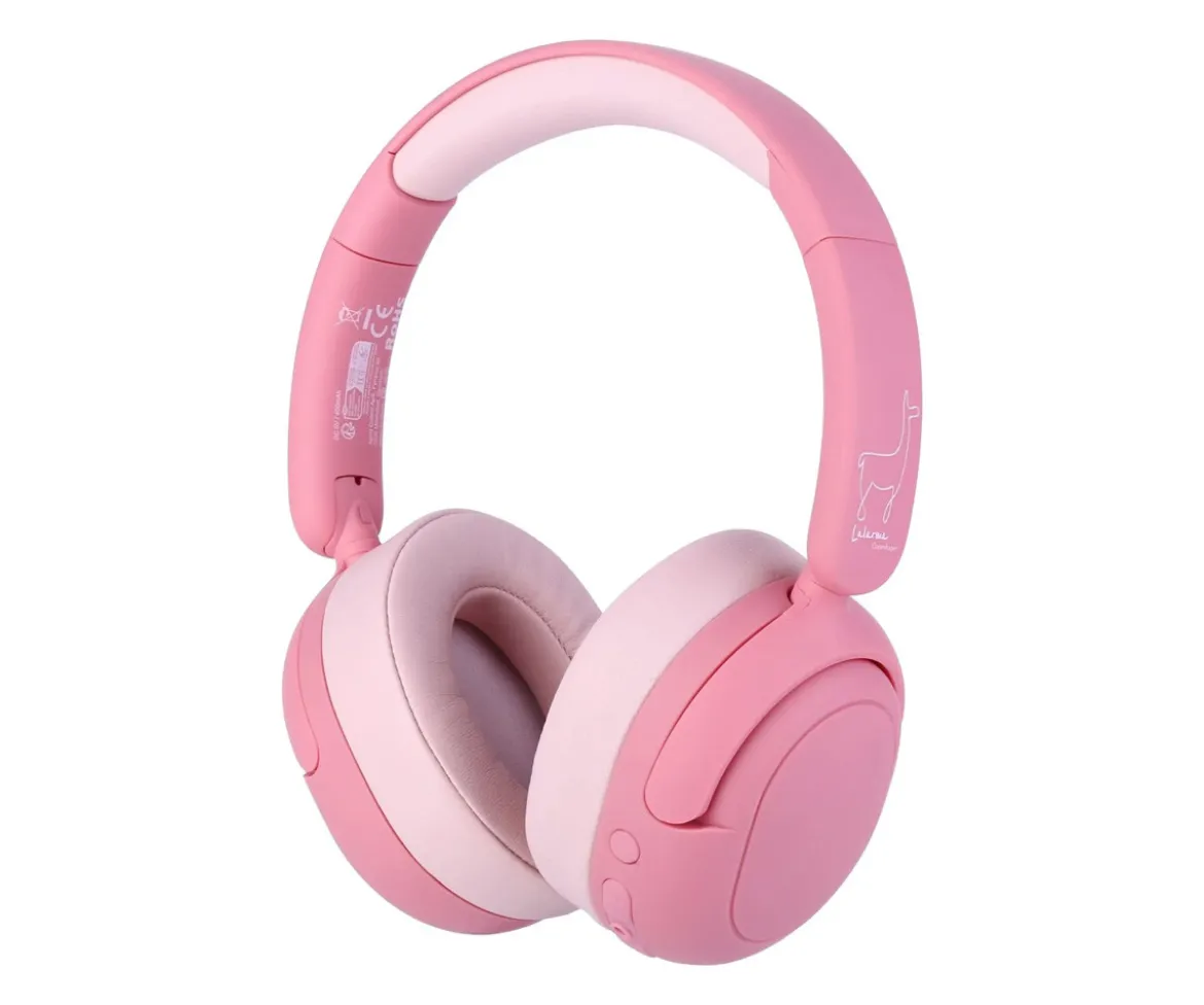 Auriculares Infantiles Bluetooth ANC Hybrid Rosa