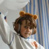 Auriculares KidyEars Infantiles con Orejas de Animal León