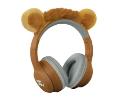 Auriculares KidyEars Infantiles con Orejas de Animal León