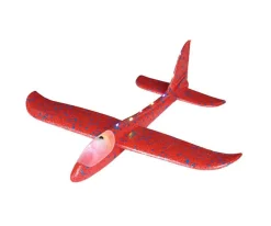 Avión Planeador con Luz LED Rojo