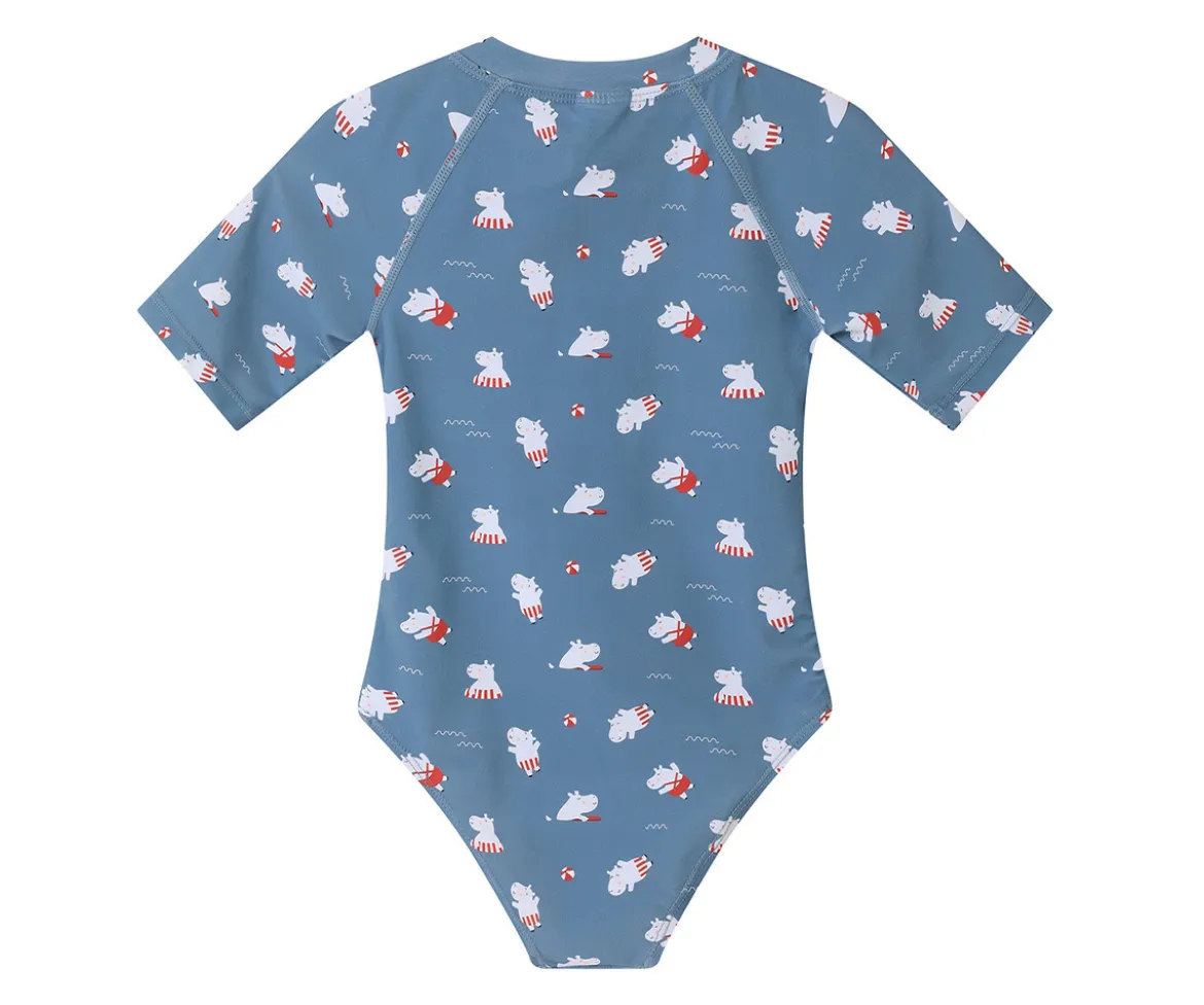 Bañador con Cremallera Hippos