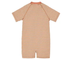 Bañador con Cremallera Ocean Brown Stripes