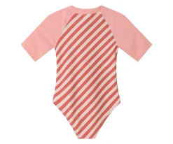 Bañador con Cremallera Stripes Bloom & Blush