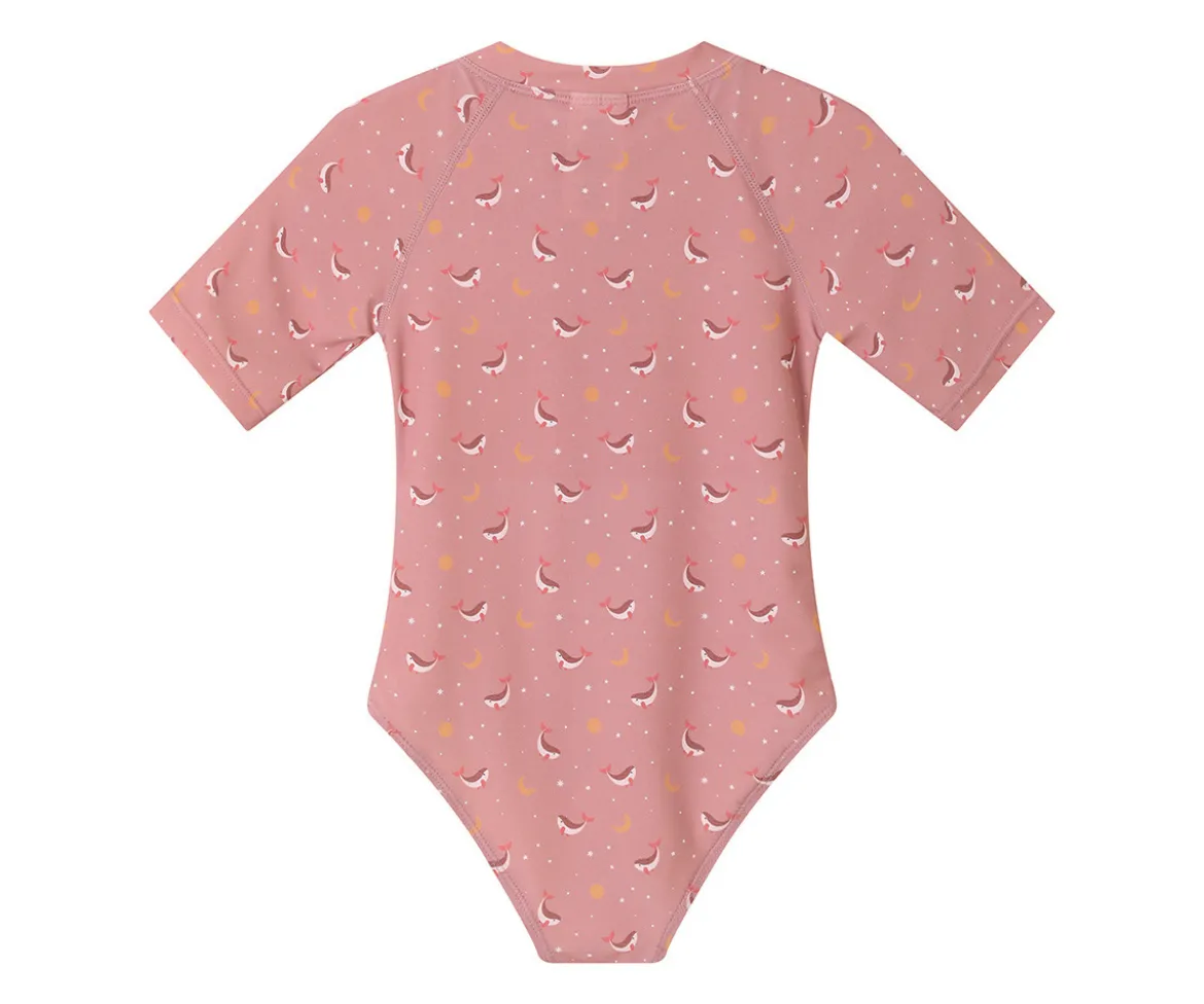 Bañador con Cremallera Whale Pink