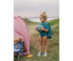 Bañador con Cremallera Whale Teal