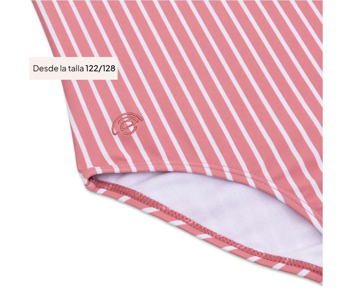 Bañador Cruzado con Protección UV Stripes