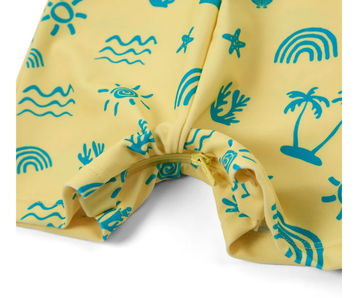 Bañador Mono Protección Solar Neon Palms