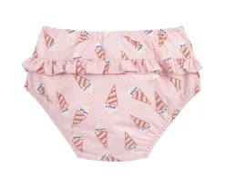 Bañador Pañal con Volante Ice Cream Pale Pink