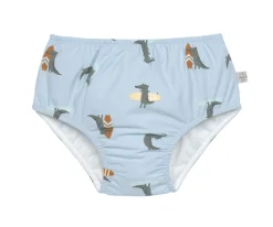 Bañador Pañal Crocodile Blue
