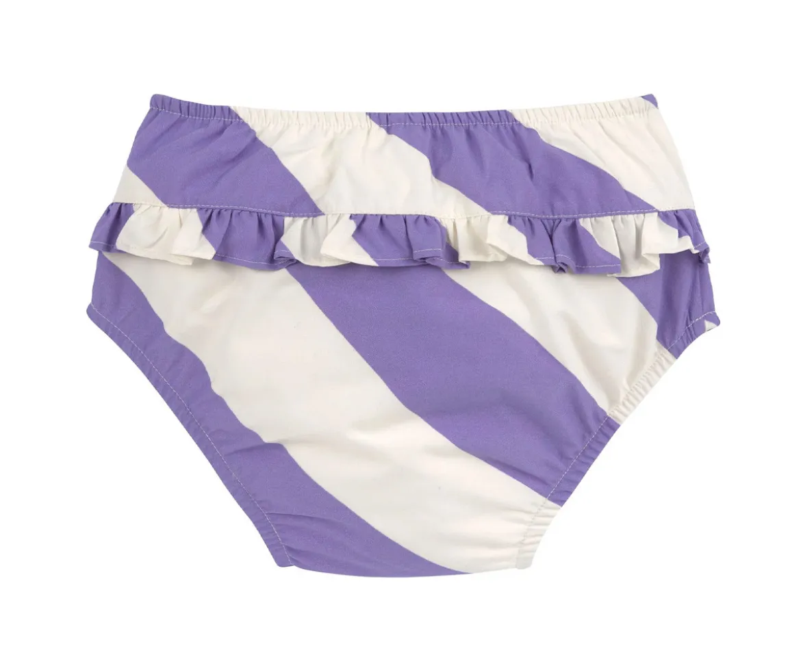 Bañador Pañal Stripes Purple Sea Salt