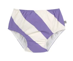 Bañador Pañal Stripes Purple Sea Salt