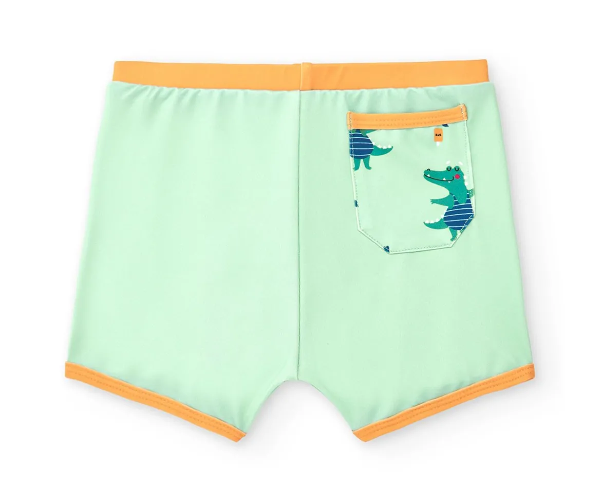 Bañador Short Protección Solar Cocodrilos