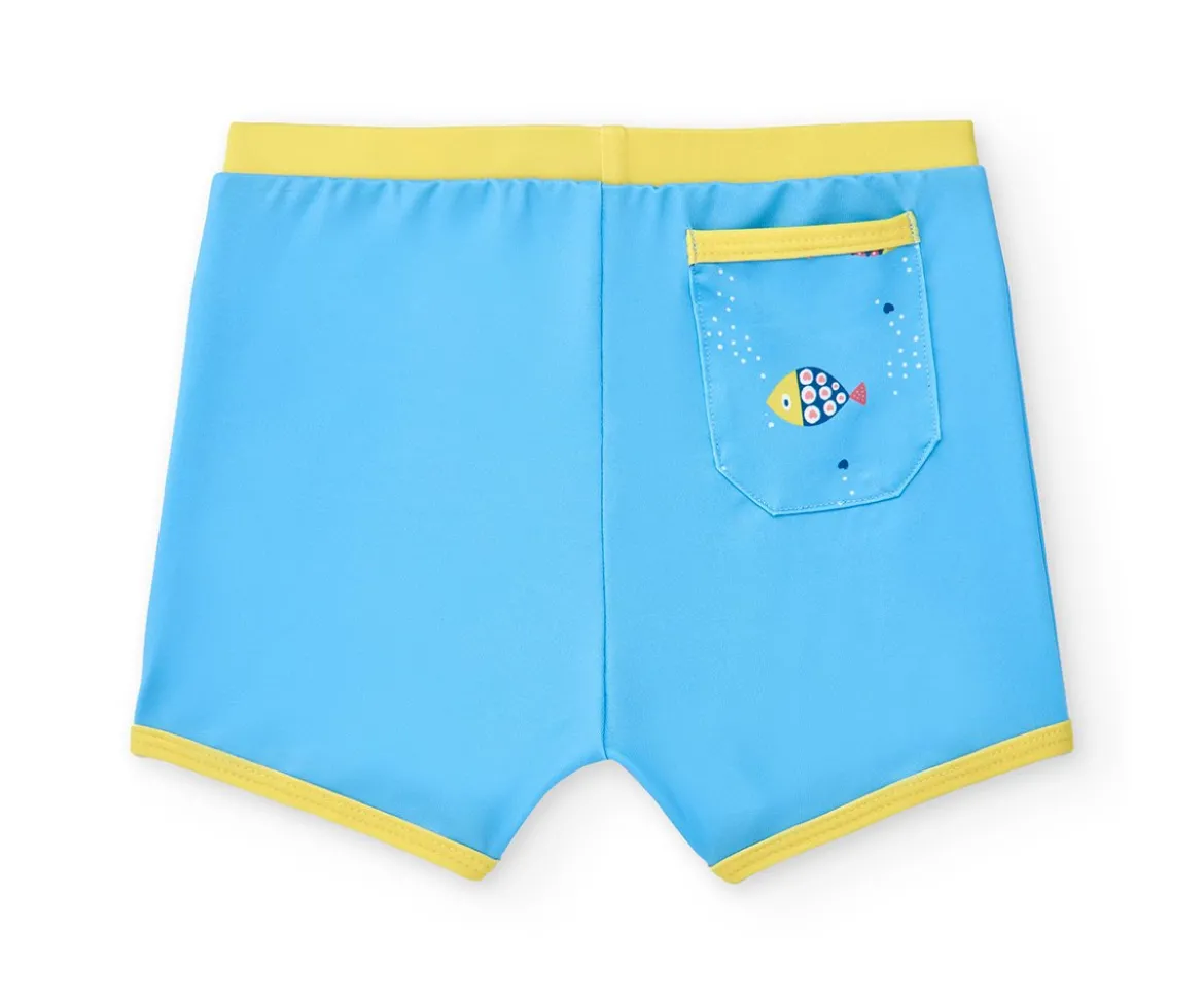 Bañador Short Protección Solar Peces