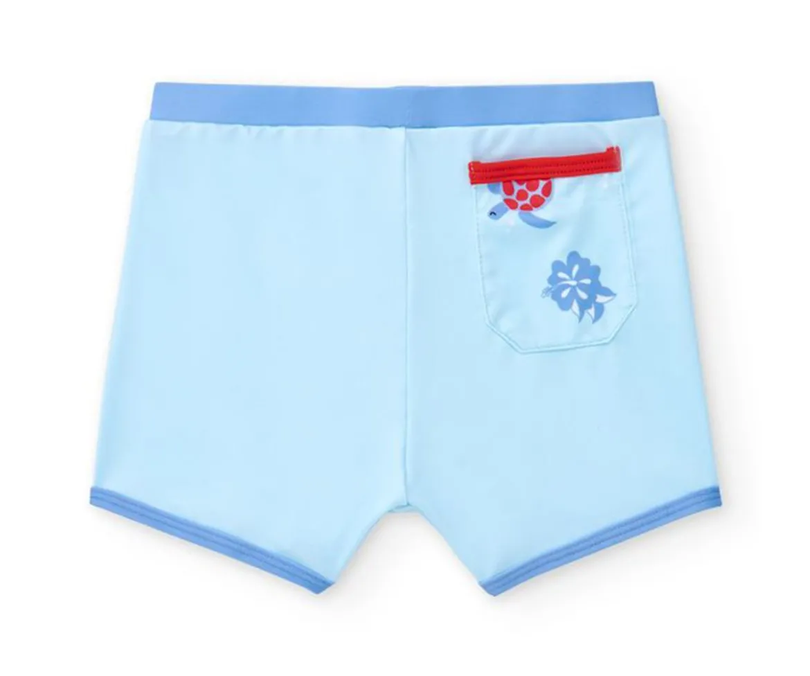 Bañador Short Protección Solar Tortugas