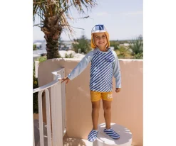 Bañador Short Stripes Blues & Beyond