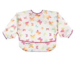 Babero con Mangas Impermeable Butterflies