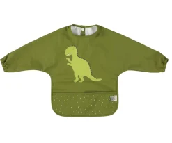 Babero Con Mangas Impermeable Mr. Dino Personalizable
