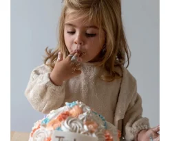 Babero con Mangas Timboo Frosted Almond Personalizable