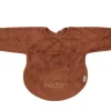 Babero con Mangas Timboo Hazel Brown Personalizable