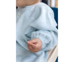 Babero con Mangas Timboo Riviera Blue Personalizable