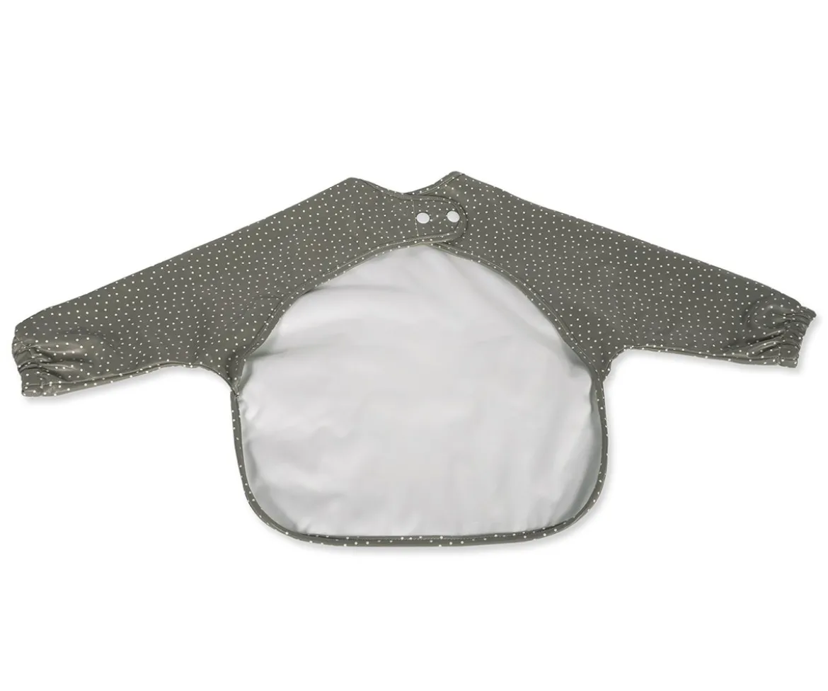 Babero con Mangas Topito Poppy Musgo