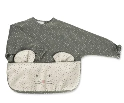 Babero con Mangas Topito Poppy Musgo