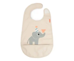 Babero con Velcro Celebration Sand