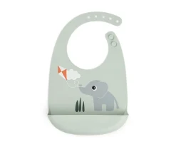 Babero de Silicona Playground Green
