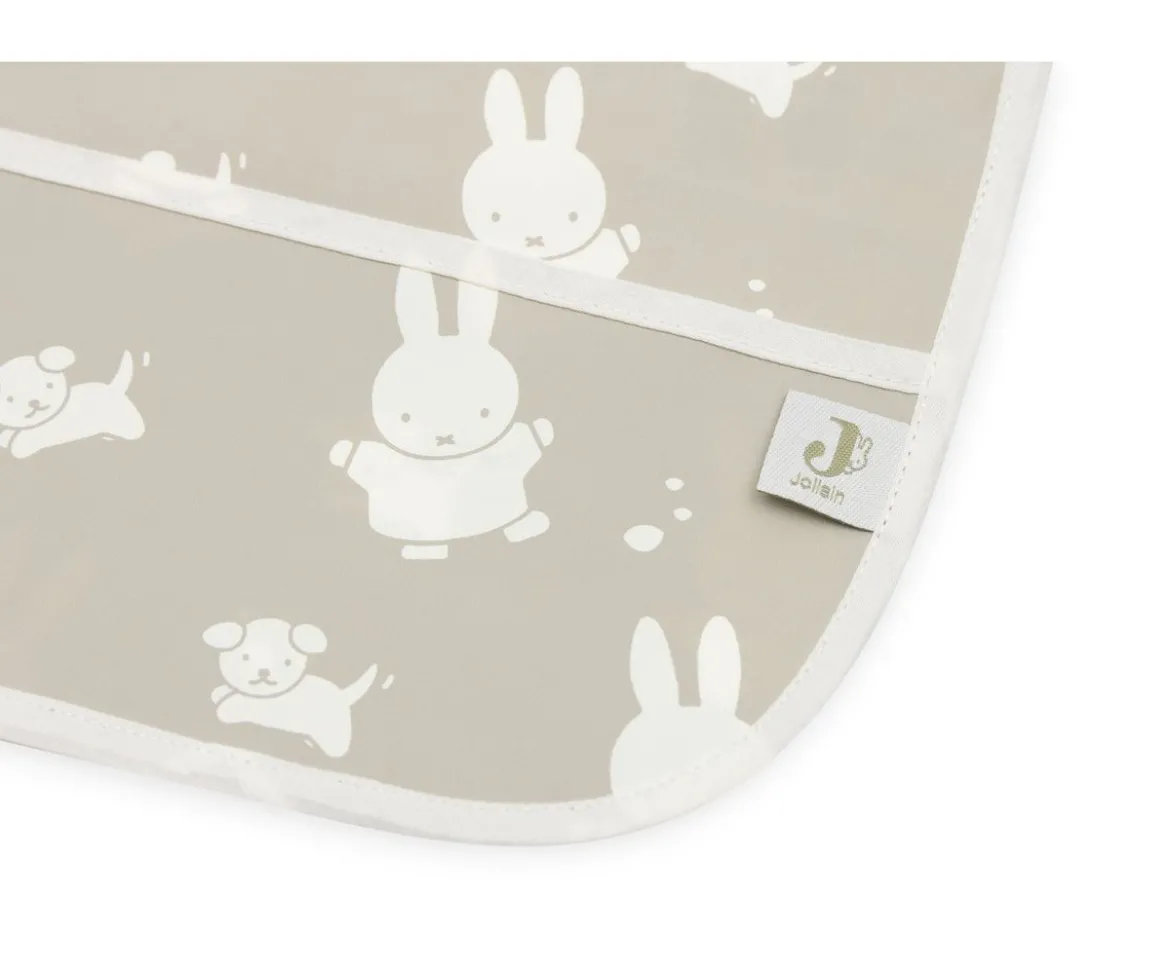 Babero Impermeable con Mangas Miffy Snuffy Olive Green