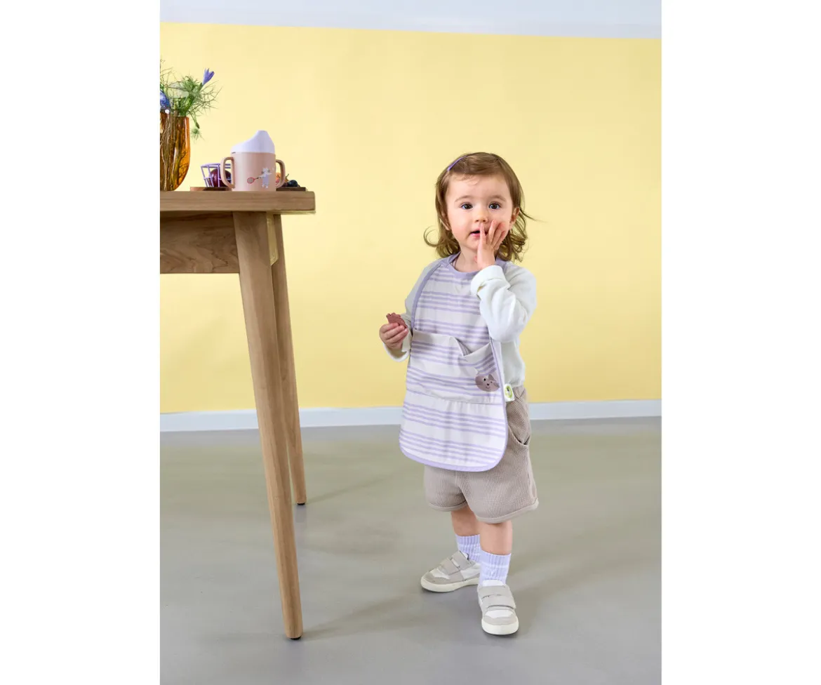 Babero Impermeable Extra Grande Tiny Team Cat