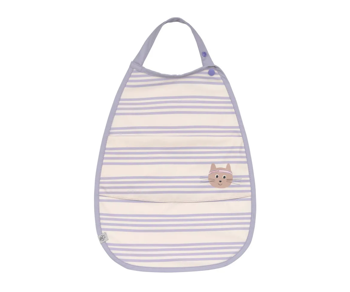 Babero Impermeable Extra Grande Tiny Team Cat