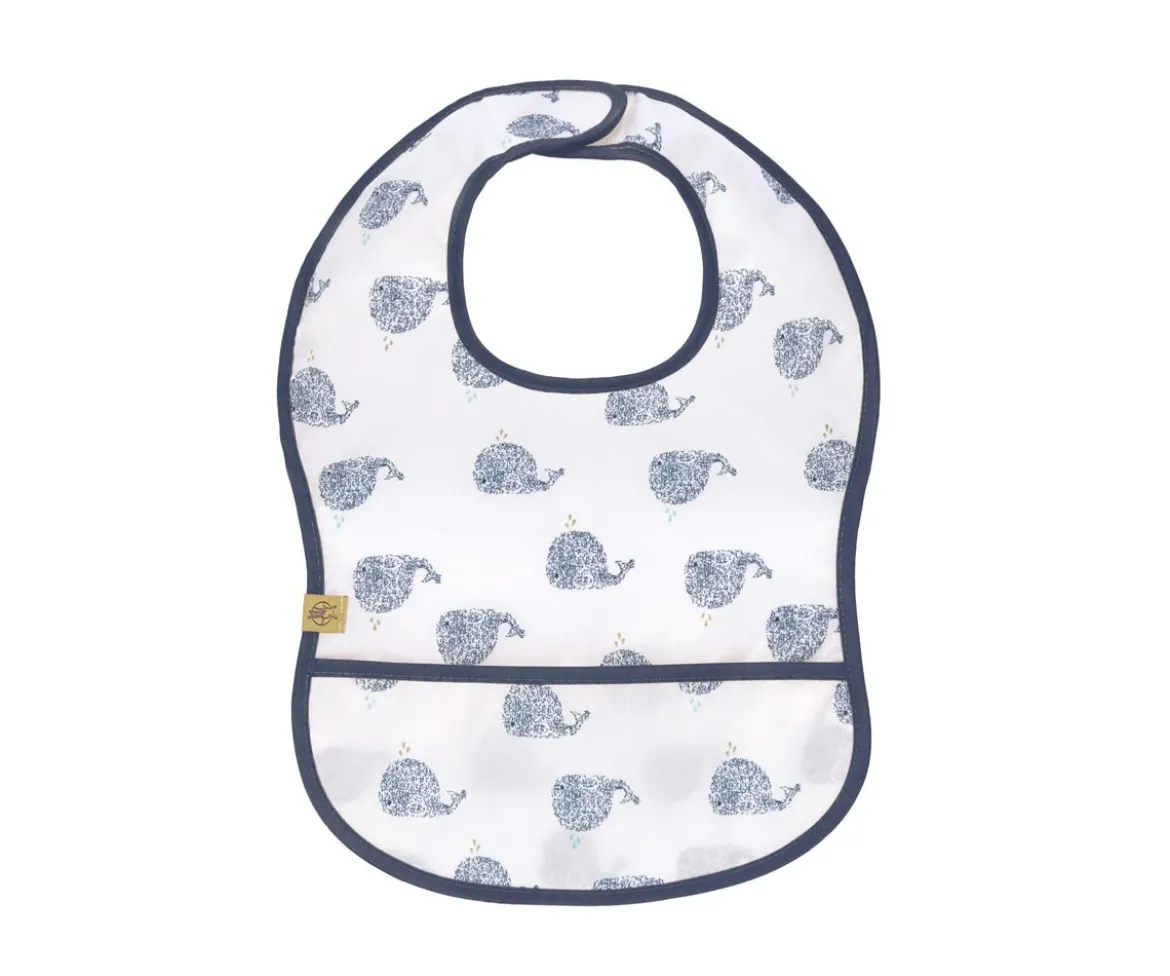 Babero Impermeable Little Water Whale