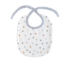 Babero Little Stars Blue Personalizable